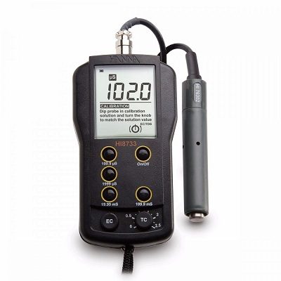 8733 resize Multi-range EC Conducvitity Meter - ATC, HI 8733