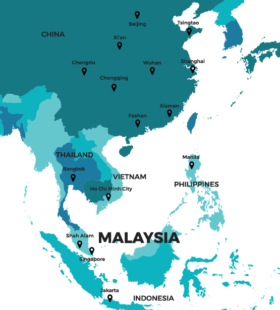 asia map About Us